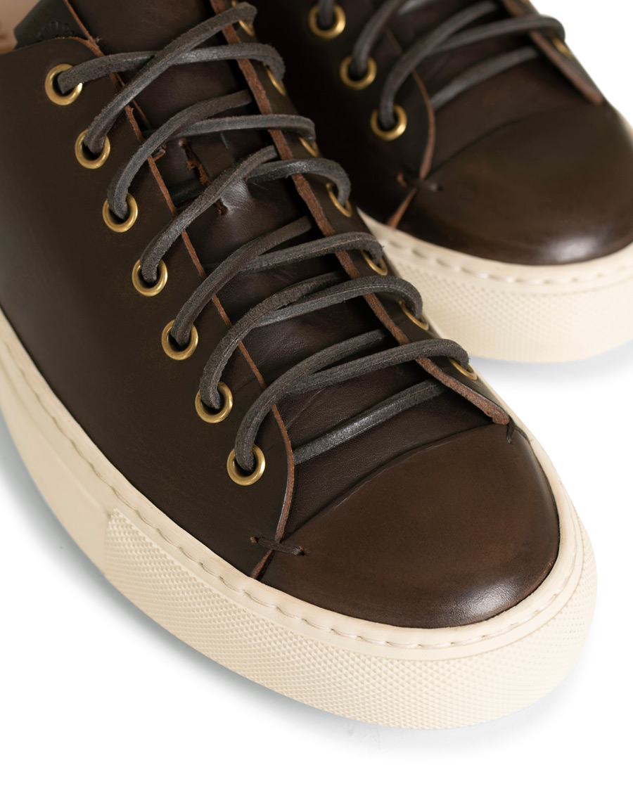 Mies | Buttero Calf Sneaker Dark Brown | Buttero | Calf Sneaker Dark Brown