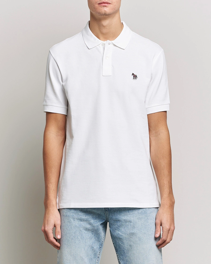 Mies | PS Paul Smith | PS Paul Smith | Regular Fit Zebra Polo White