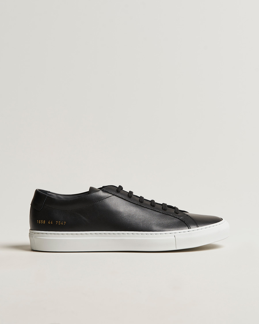 Miehet |  | Common Projects | Original Achilles Sneaker Black With White Sole