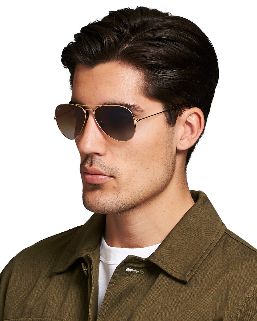 Mies | Pilottiaurinkolasit | Ray-Ban | 0RB3025 Sunglasses Gold