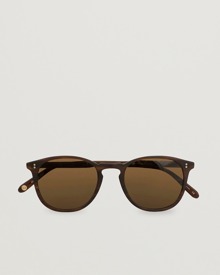 Mies | Garrett Leight Kinney 49 Sunglasses Matte Brandy Tortoise/Brown Polarized | Garrett Leight | Kinney 49 Sunglasses Matte Brandy Tortoise/Brown Polarized