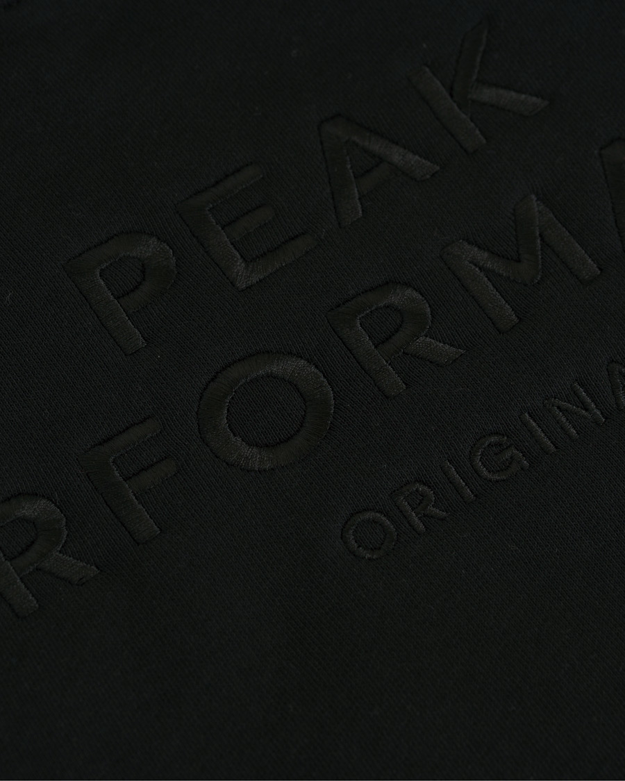 Mies | Puserot | Peak Performance | Logo Hoodie Black