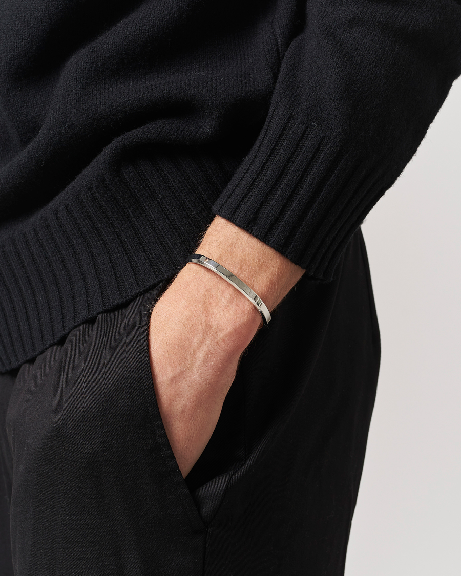 Mies | Korut | Skultuna | The Icon Cuff Polished Steel
