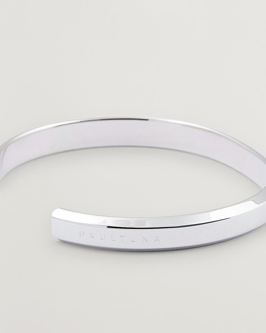 Mies | Korut | Skultuna | The Icon Cuff Polished Steel