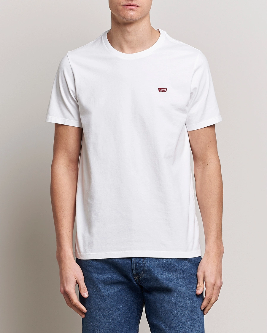 Mies | American Heritage | Levi's | Chest Logo Tee White