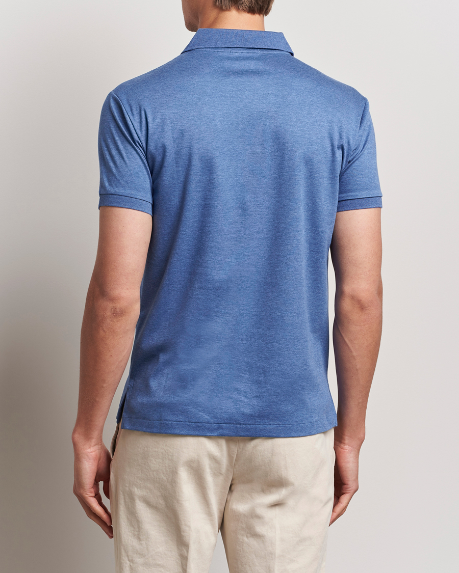 Mies | Pikeet | Polo Ralph Lauren | Slim Fit Pima Cotton Polo Faded Royal