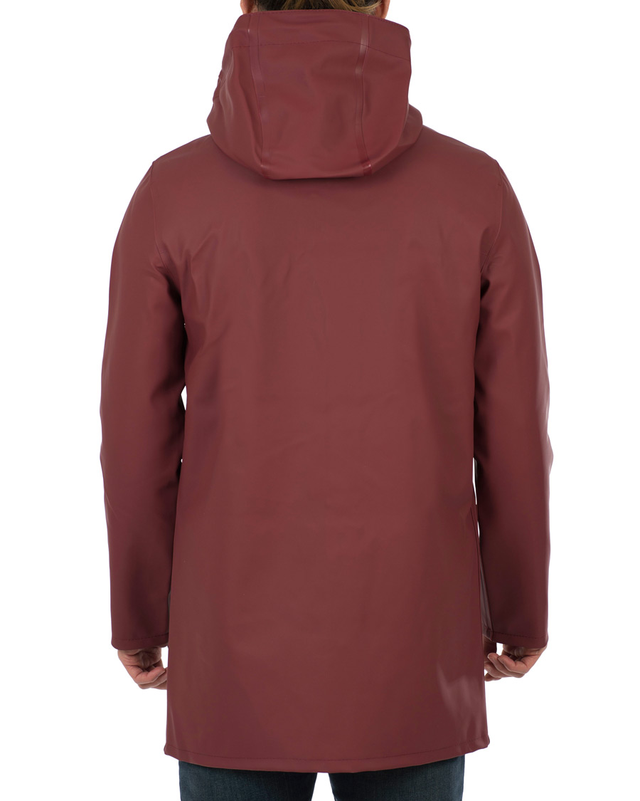 Mies | Takit | Stutterheim | Stockholm Raincoat Burgundy