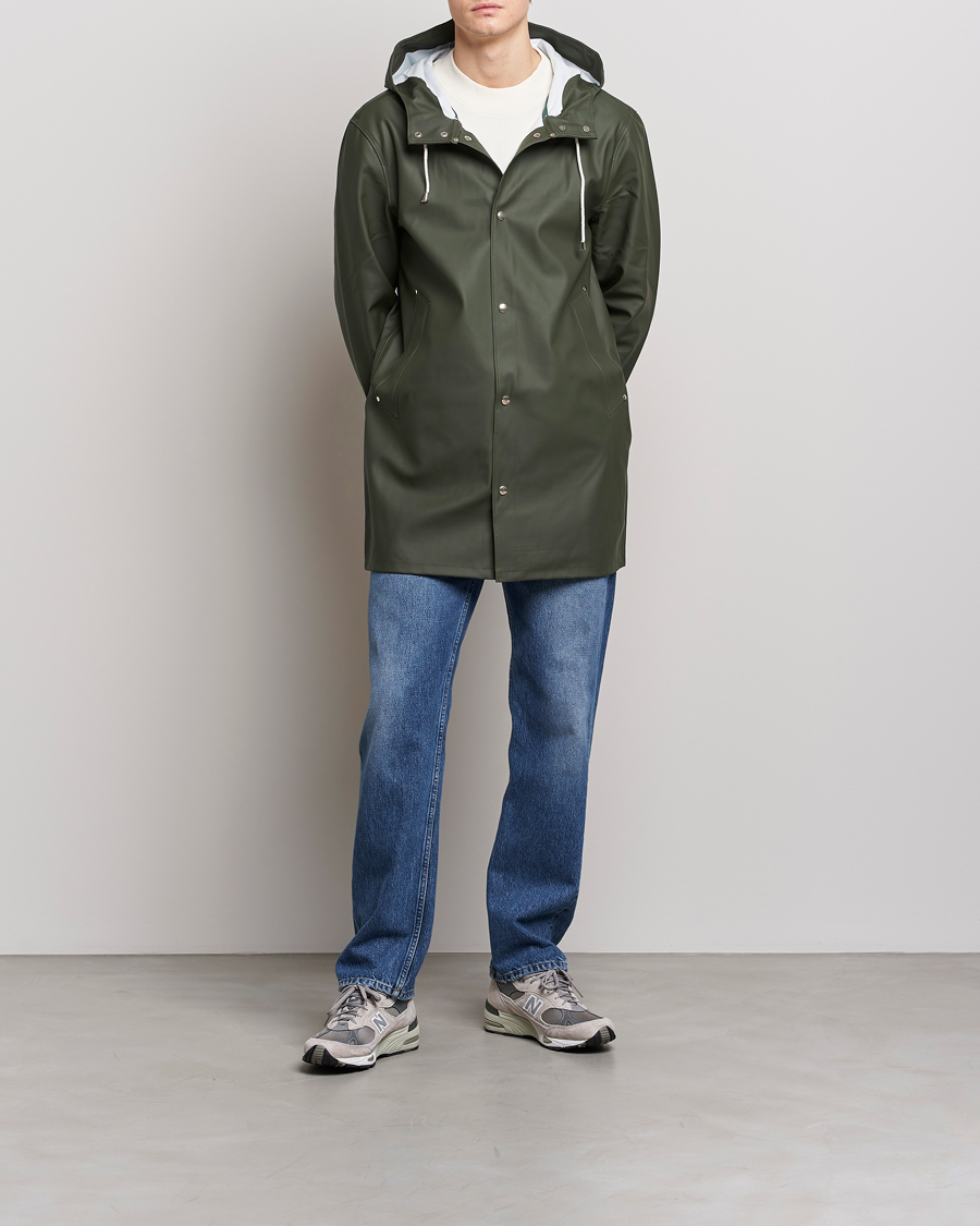 Mies | Takit | Stutterheim | Stockholm Raincoat Green