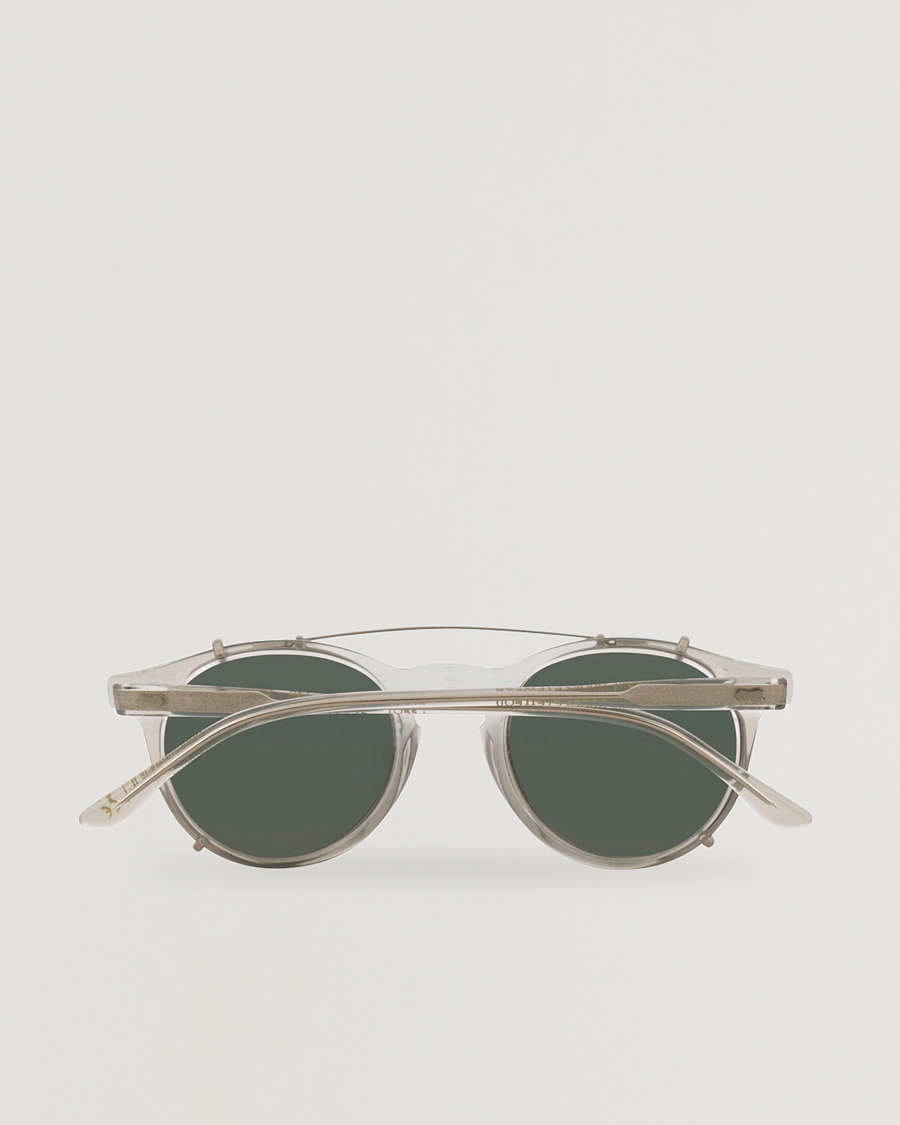 Mies | Aurinkolasit | TBD Eyewear | Pleat Clip On Sunglasses Transparent