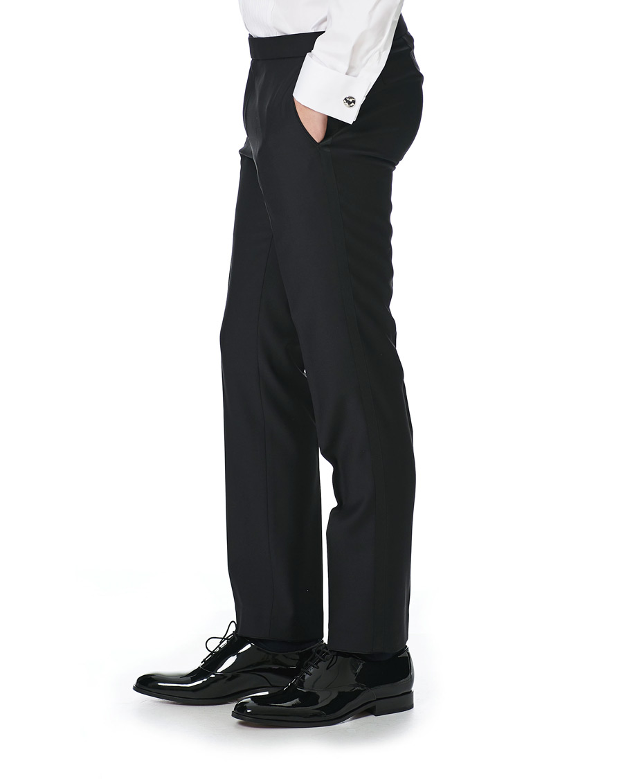 Mies | Housut | Oscar Jacobson | Duke Tuxedo Trouser Black