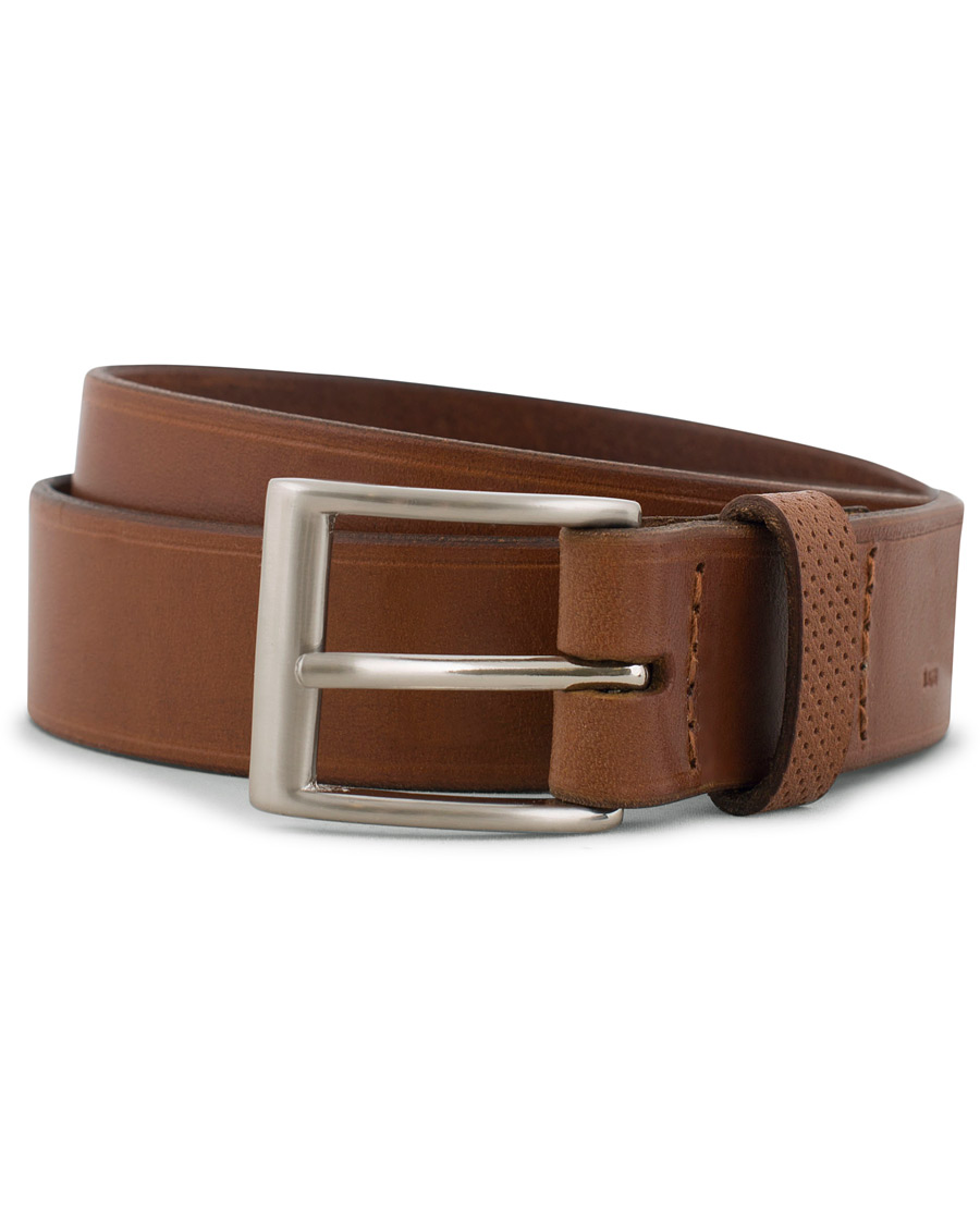Mies | Tärnsjö Garveri Leather Belt 3cm Cognac | Tärnsjö Garveri | Leather Belt 3cm Cognac