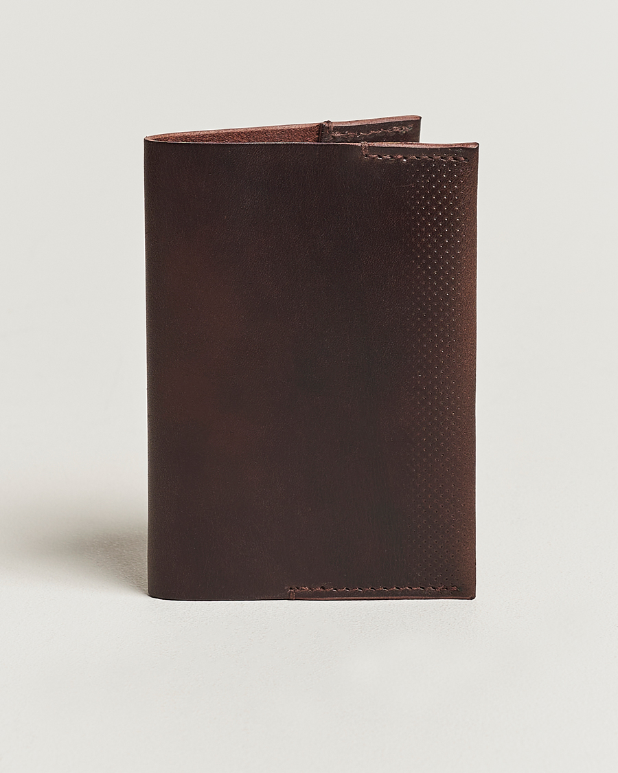 Mies | Lompakot | Tärnsjö Garveri | Passport Cover Dark Brown