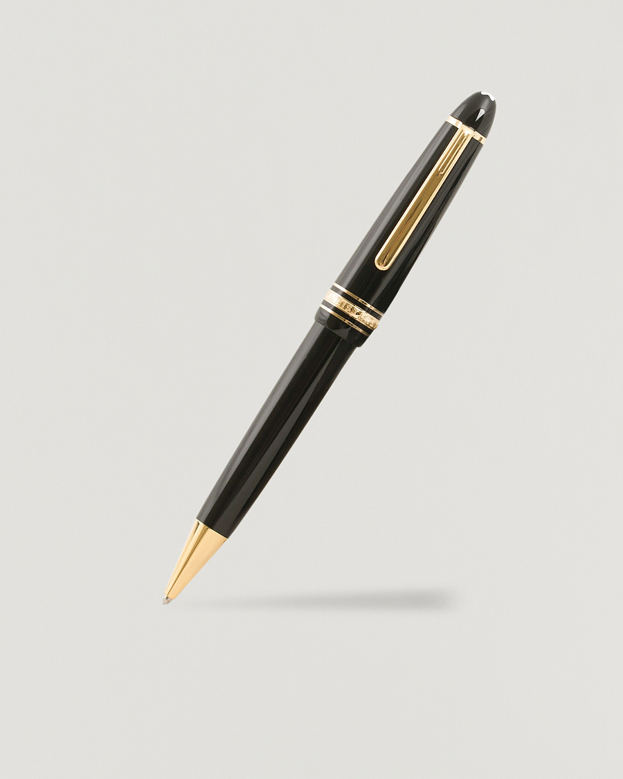 Mies | Kynät | Montblanc | 161 Meisterstück Ballpoint LeGrand Pen Black/Yellow Gold