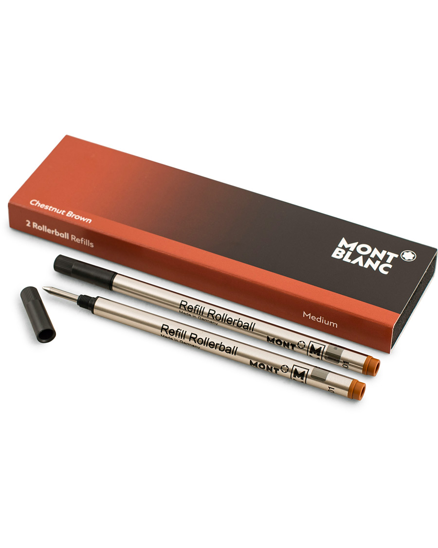 Mies | Montblanc 2 Rollerball Refills Chestnut Brown | Montblanc | 2 Rollerball Refills Chestnut Brown