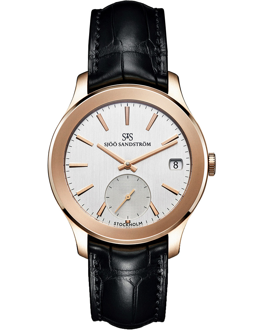 Mies | Sjöö Sandström Royal Capital AU-1740-1 Limited Edition Black Alligator | Sjöö Sandström | Royal Capital AU-1740-1 Limited Edition Black Alligator