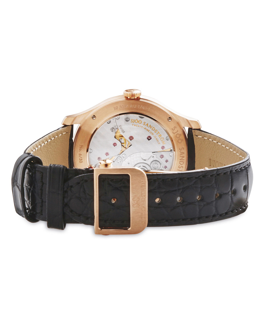 Mies | Sjöö Sandström Royal Capital AU-1740-1 Limited Edition Black Alligator | Sjöö Sandström | Royal Capital AU-1740-1 Limited Edition Black Alligator