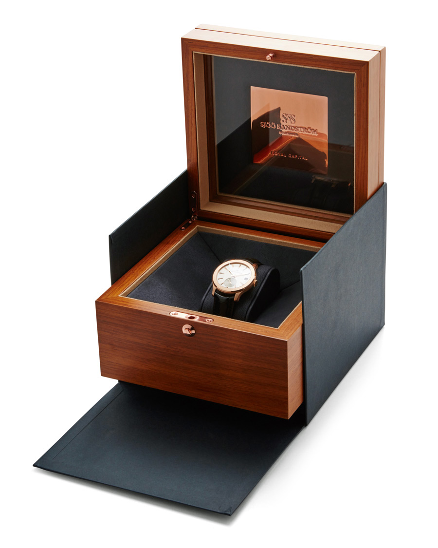 Mies | Sjöö Sandström Royal Capital AU-1740-1 Limited Edition Black Alligator | Sjöö Sandström | Royal Capital AU-1740-1 Limited Edition Black Alligator