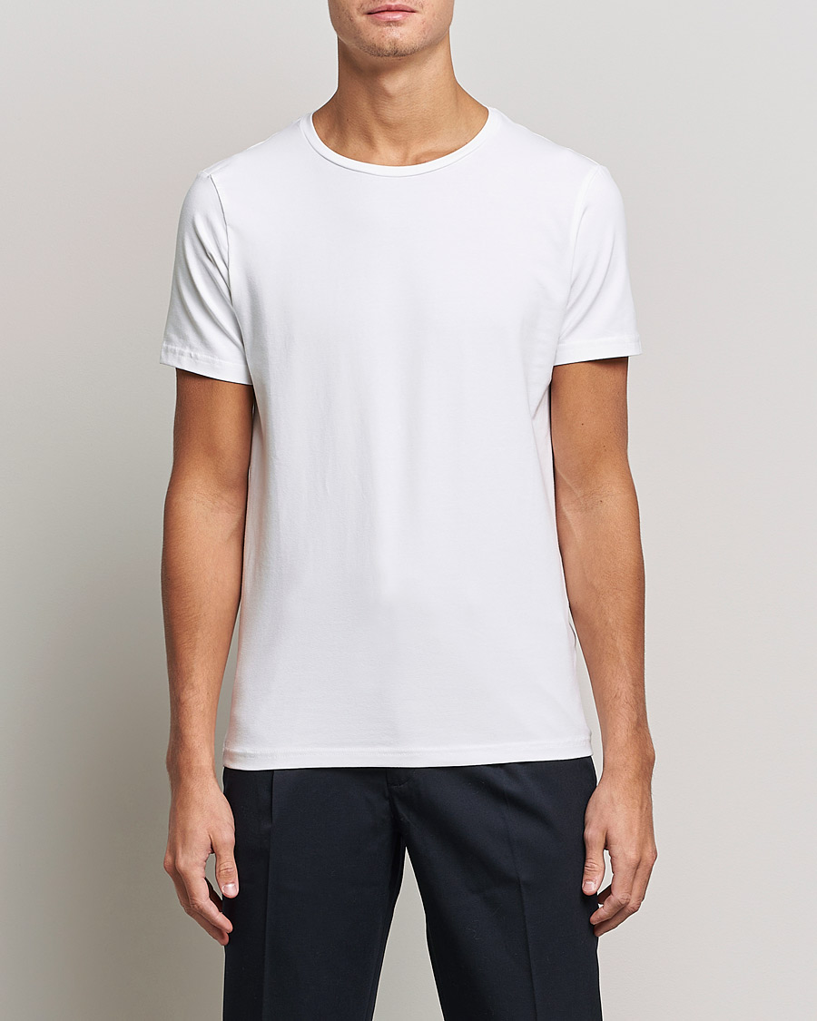 Mies | T-paidat | Bread & Boxers | 2-Pack Crew Neck Tee White