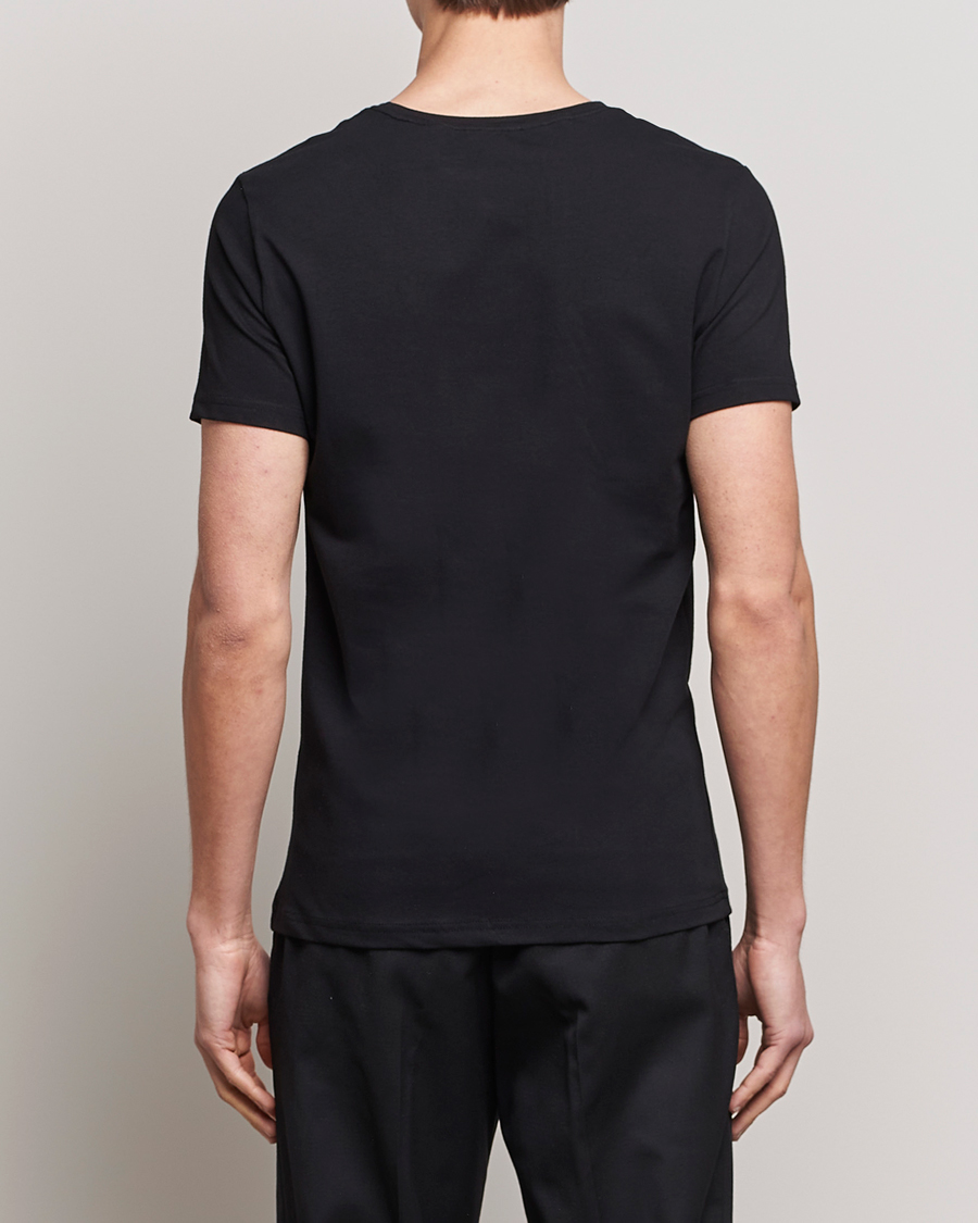 Mies | T-paidat | Bread & Boxers | 2-Pack Crew Neck Tee Black