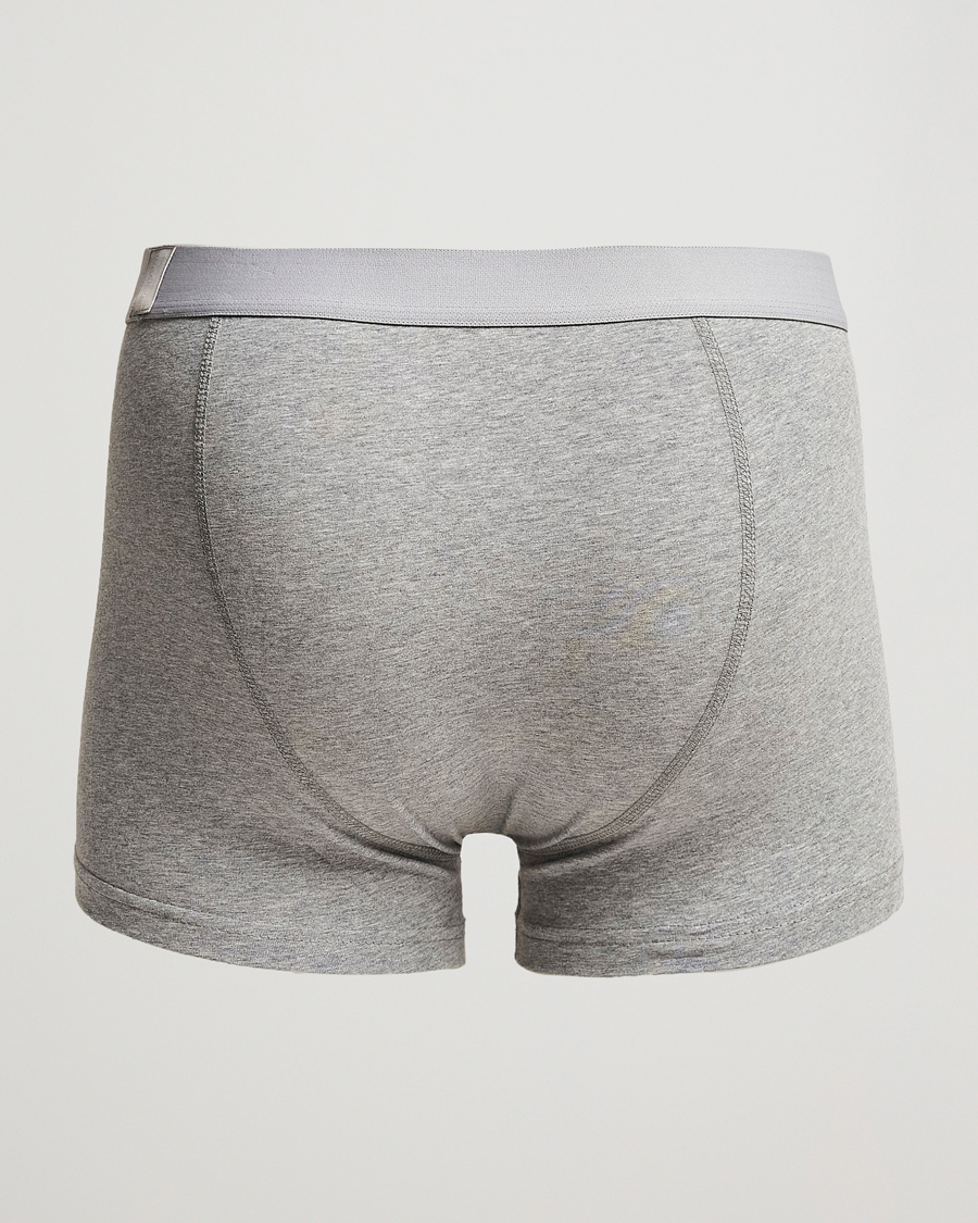 Mies | Alusvaatteet | Bread & Boxers | 3-Pack Boxer Brief Grey Melange