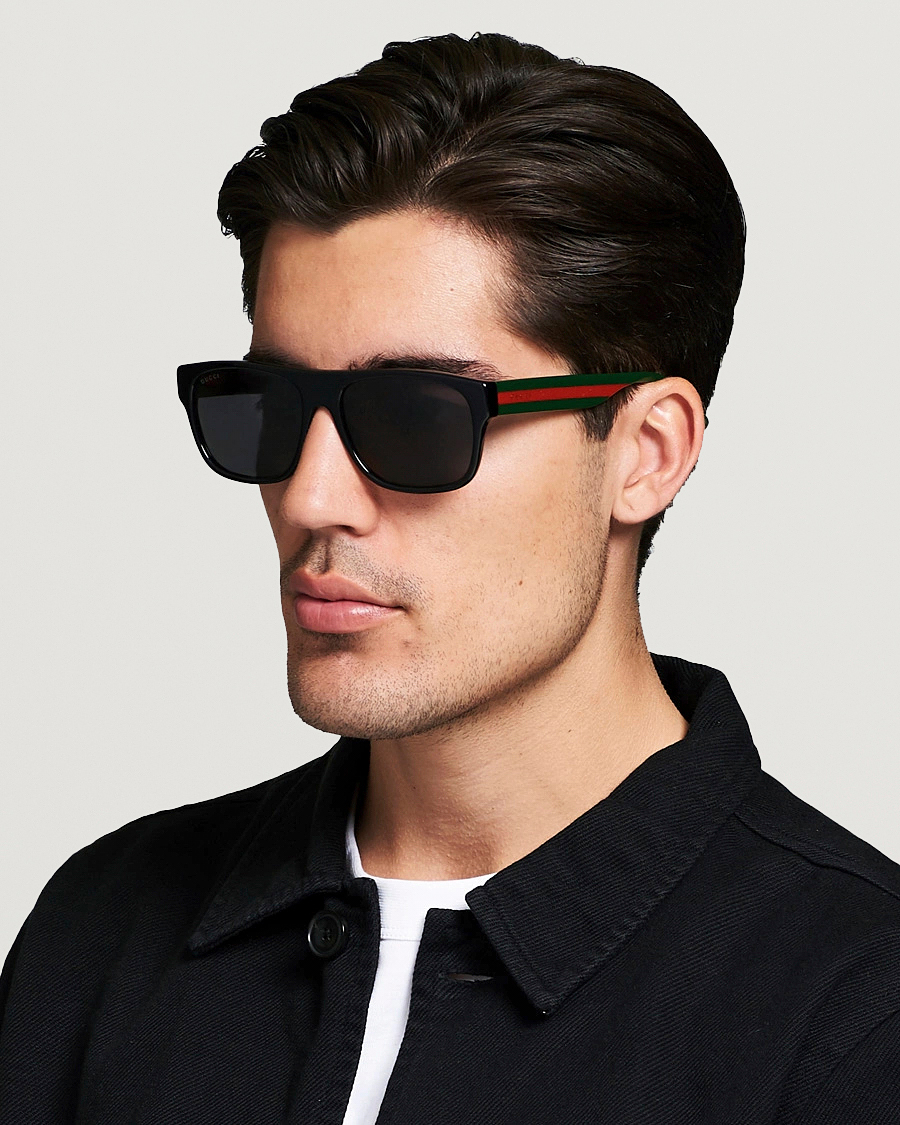 Mies | D-malliset aurinkolasit | Gucci | GG0341S Sunglasses Black