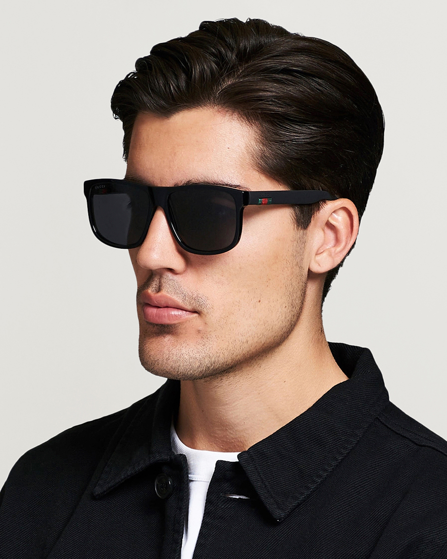 Mies | D-malliset aurinkolasit | Gucci | GG0010S Sunglasses Black