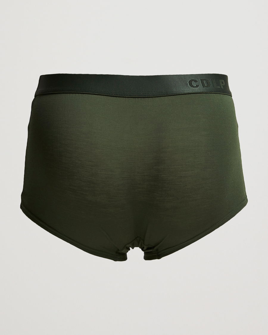 Mies | New Nordics | CDLP | 3-Pack Boxer Trunk Green