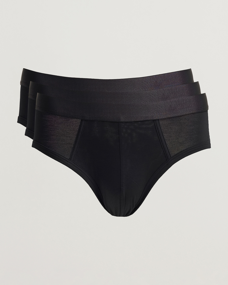 Mies | Alusvaatteet | CDLP | 3-Pack Y-Brief Black