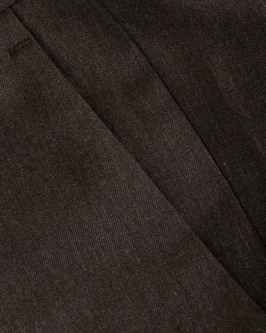 Mies | Housut | NN07 | New Theo 1249 Wool Trousers Brown