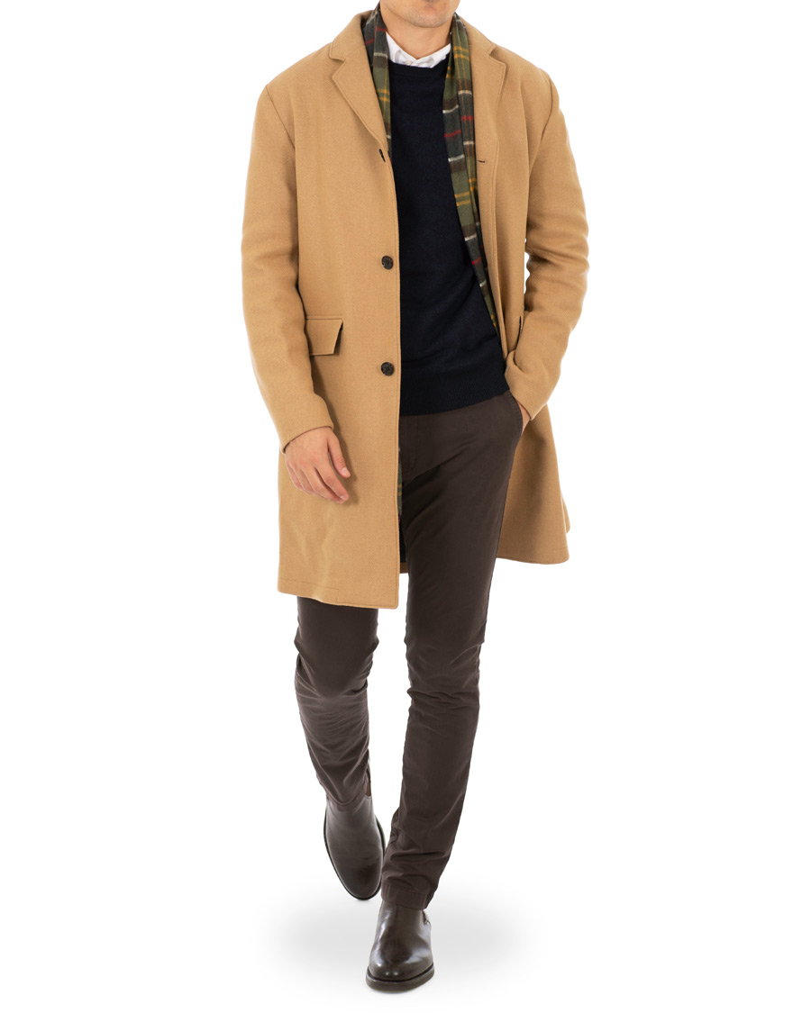 Mies | Takit | NN07 | Lamont Lined Wool Coat Camel