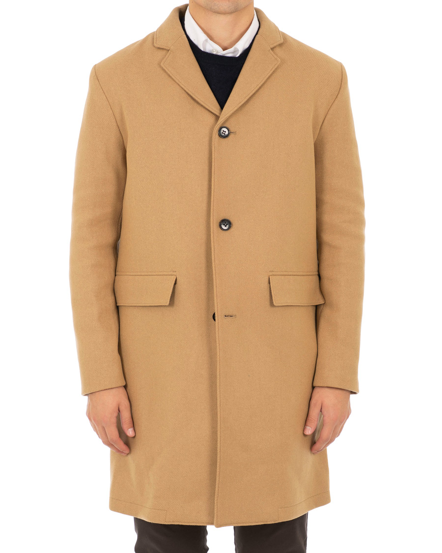 Mies | Takit | NN07 | Lamont Lined Wool Coat Camel