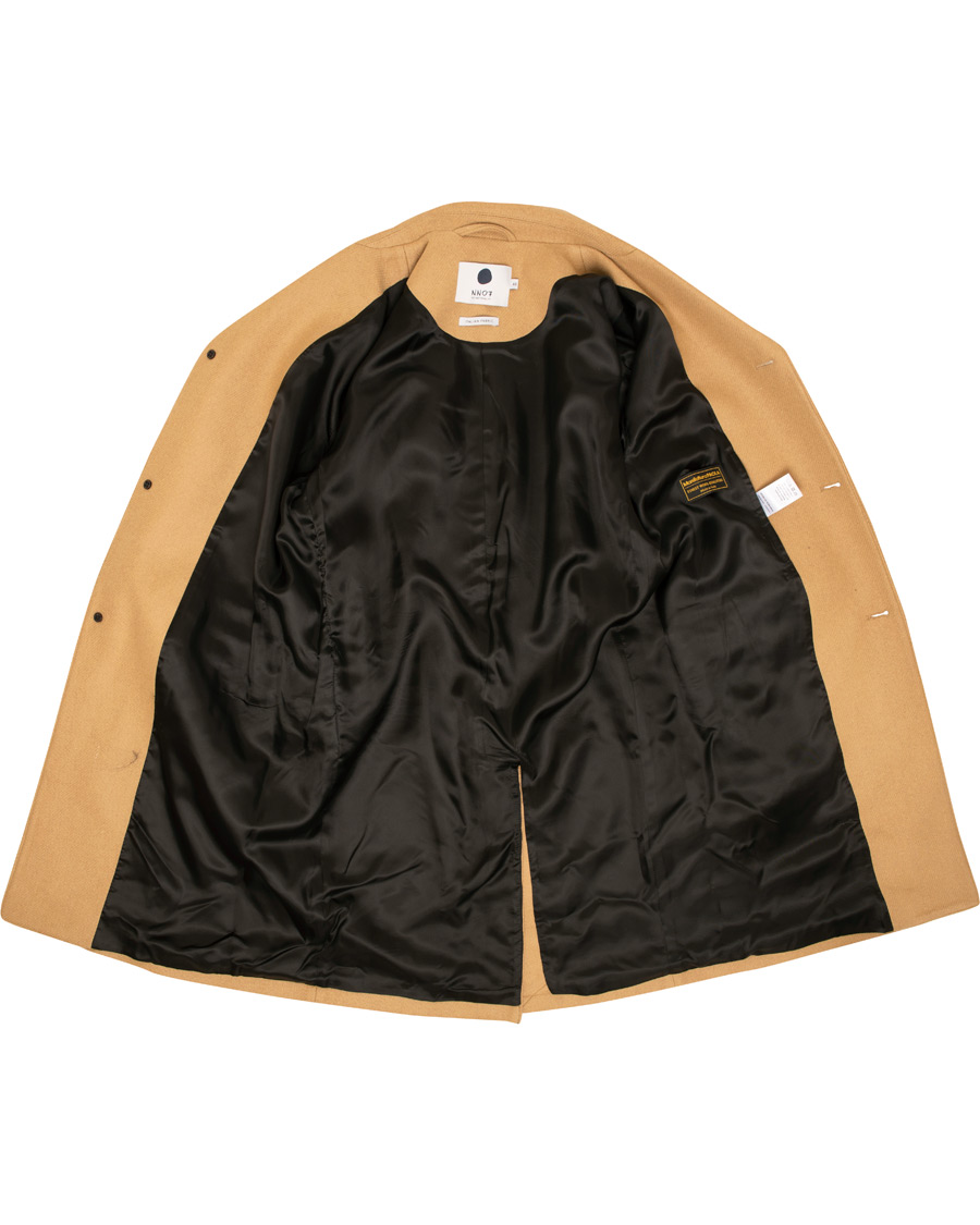 Mies | Takit | NN07 | Lamont Lined Wool Coat Camel