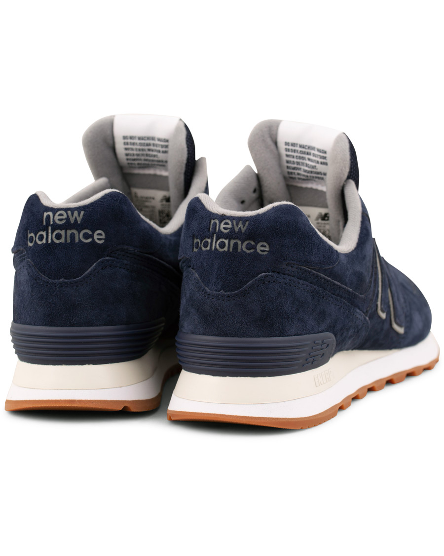 Mies | New Balance 574 Running Sneaker Navy Suede | New Balance | 574 Running Sneaker Navy Suede