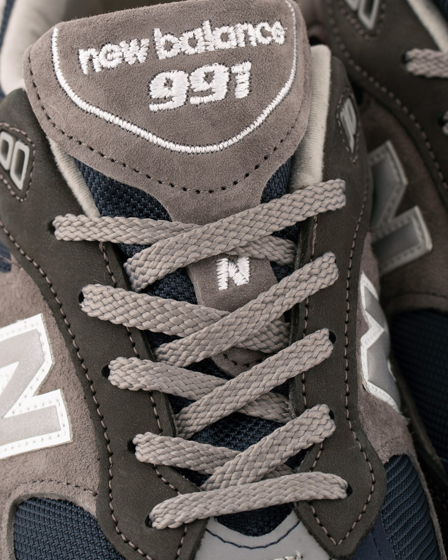Mies | New Balance Made in England 991 Sneaker Navy/Grey | New Balance | Made in England 991 Sneaker Navy/Grey
