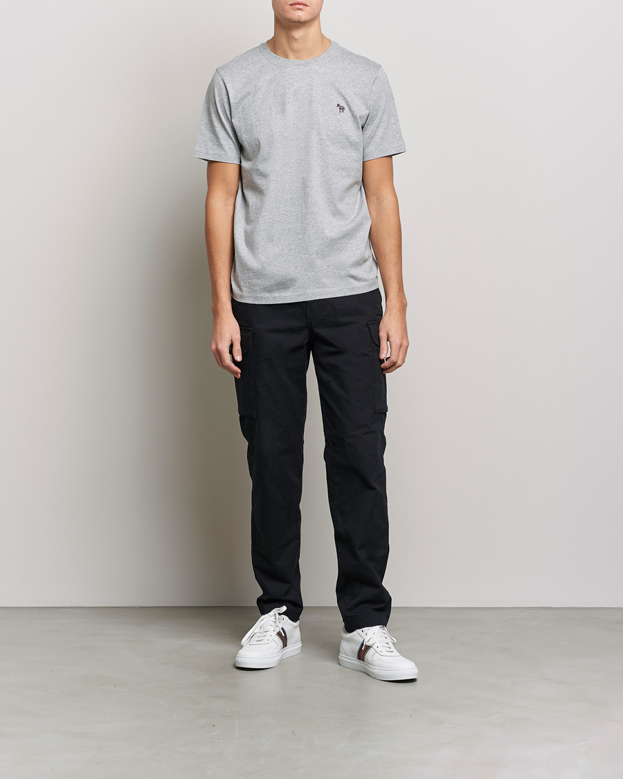 Mies | T-paidat | PS Paul Smith | Organic Cotton Zebra T-Shirt Grey