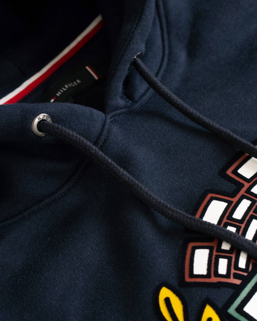 Mies | Puserot | Tommy Hilfiger | Crest Hoodie Sky Captain