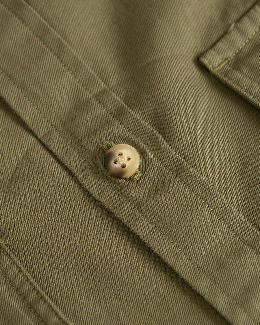 Mies | Kauluspaidat | Tommy Hilfiger | Military Twill Shirt Dusty Olive