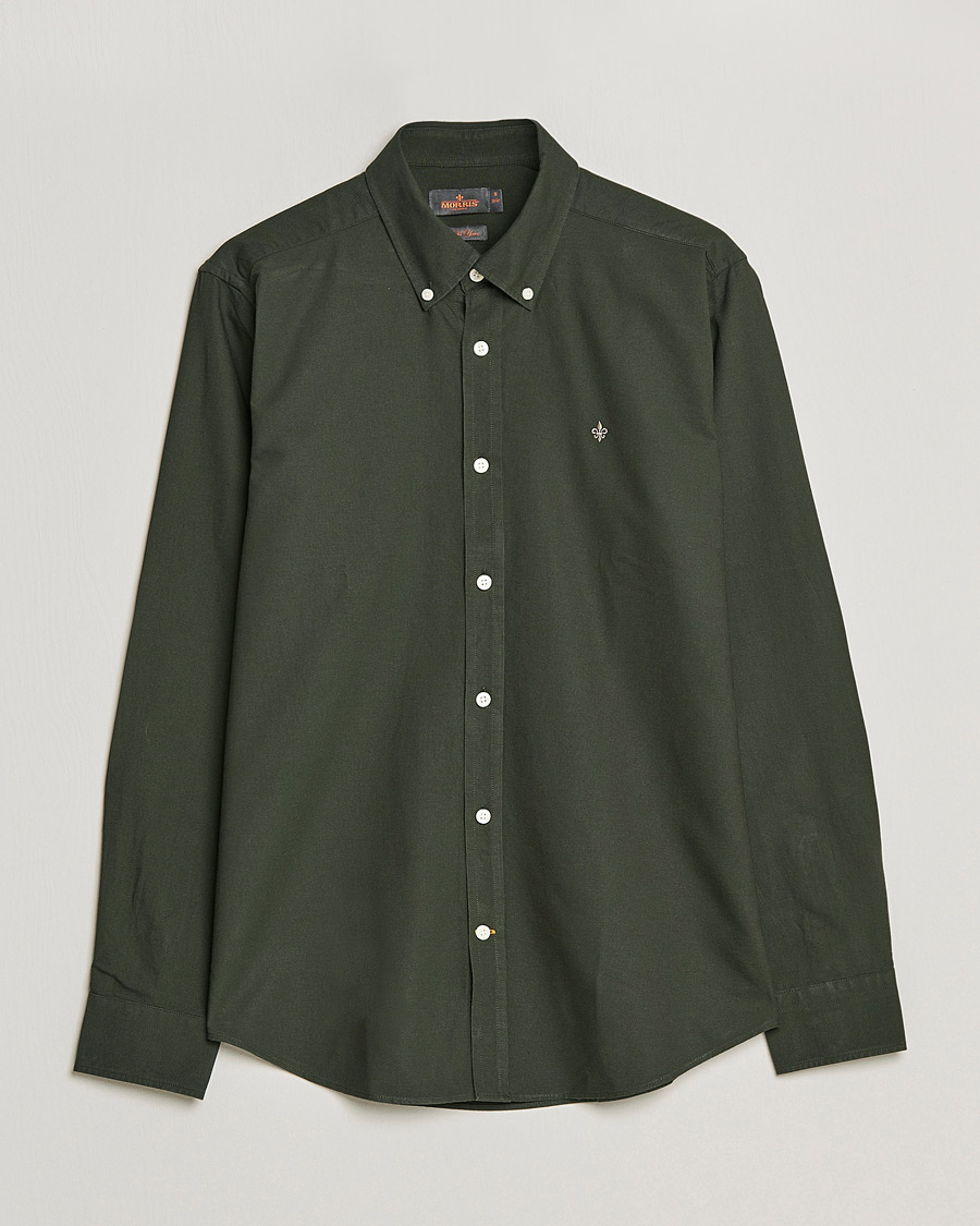 Mies | Kauluspaidat | Morris | Douglas Oxford Shirt Olive