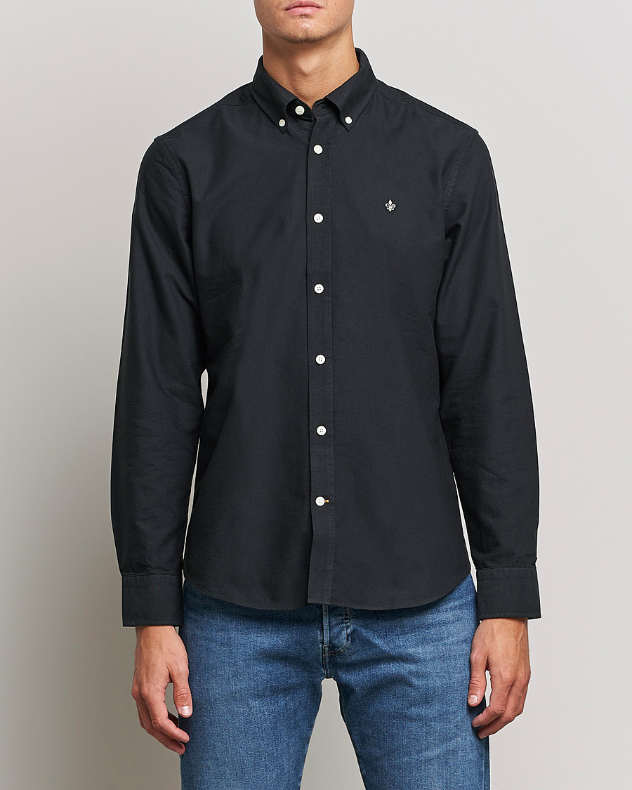 Mies |  | Morris | Douglas Oxford Shirt Black