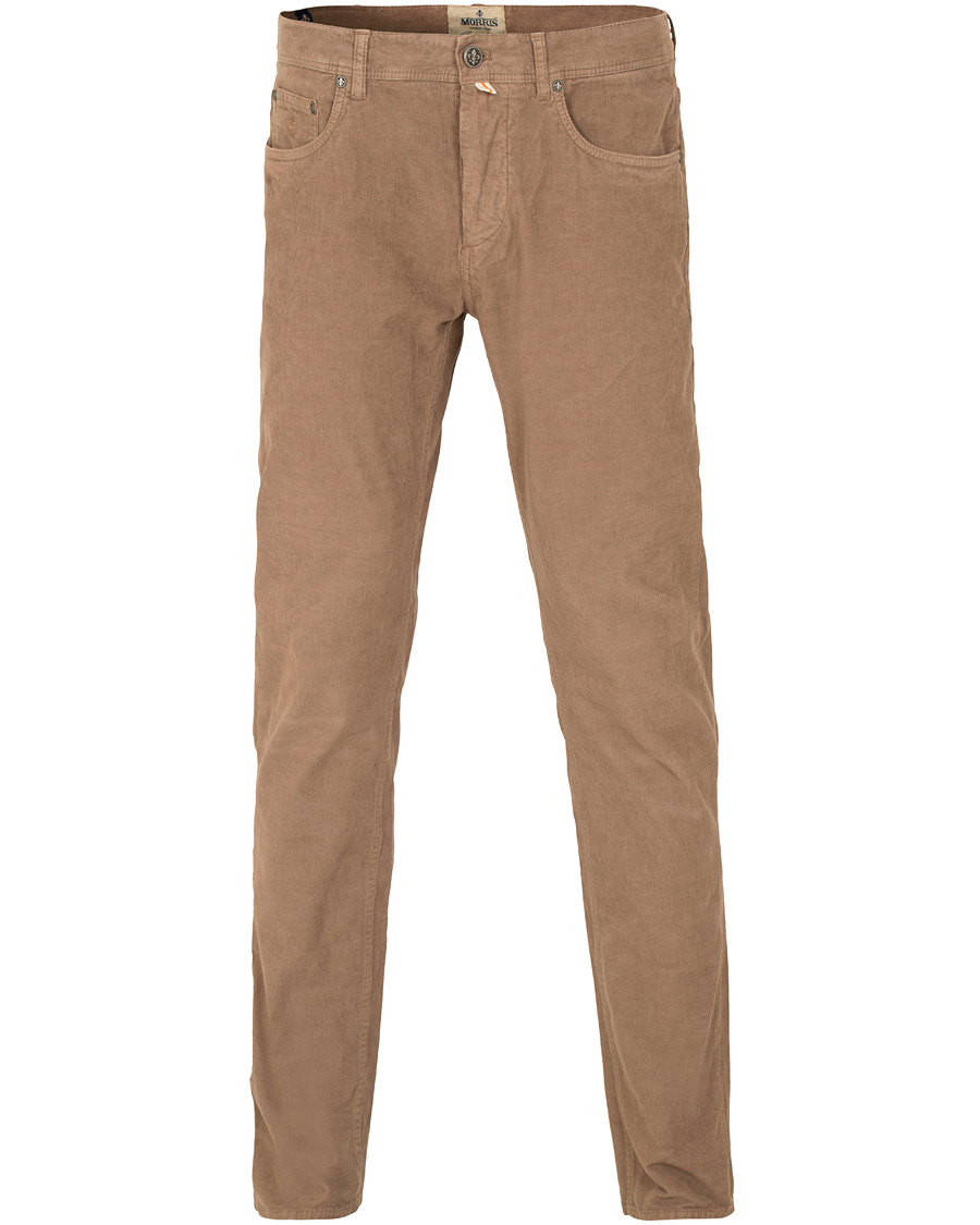 Mies | Housut | Morris | James Corduroy Jeans Brown
