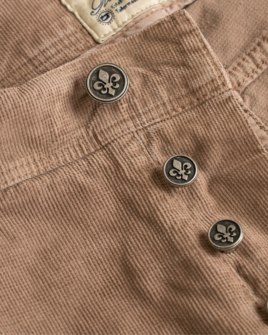 Mies | Housut | Morris | James Corduroy Jeans Brown