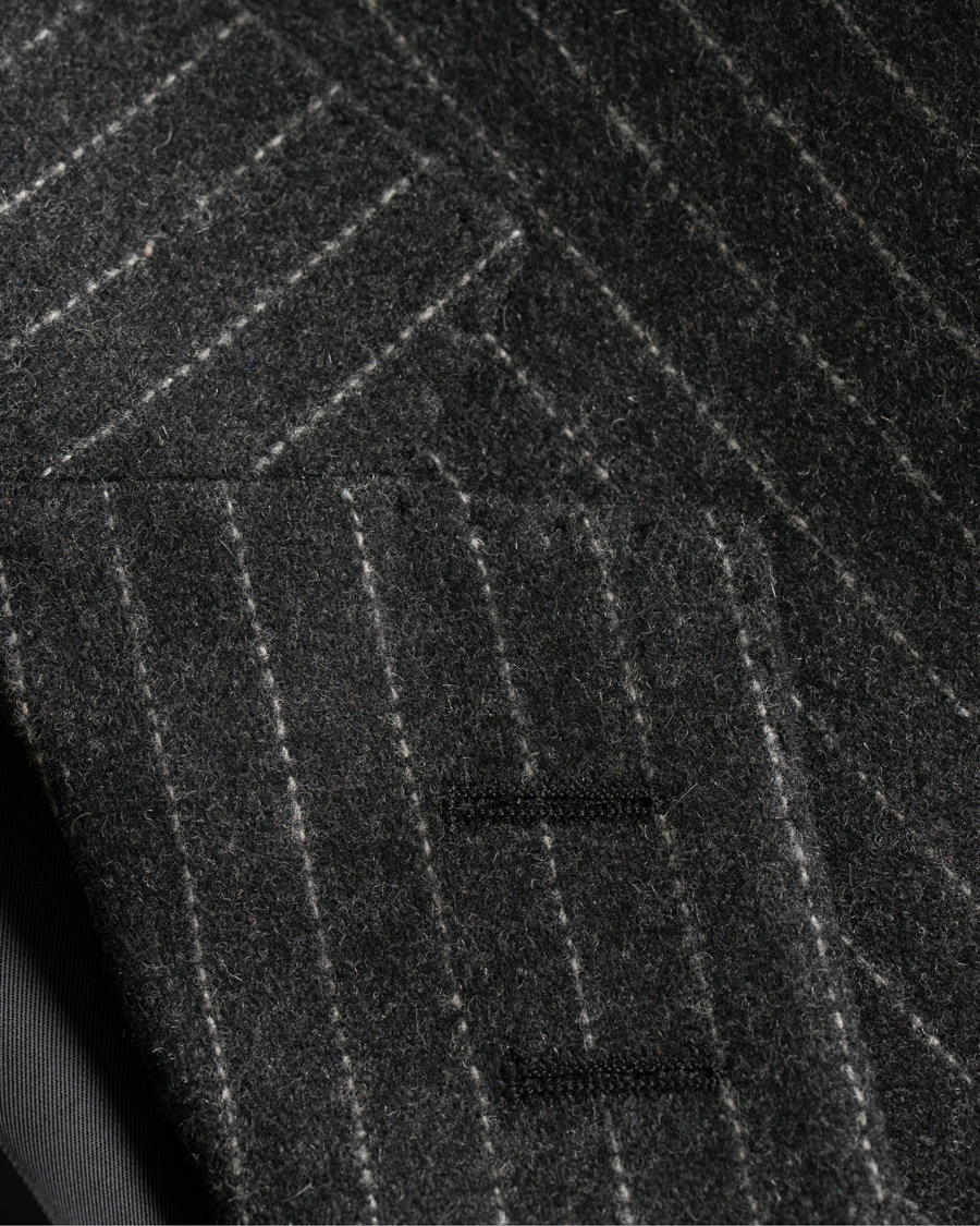 Mies | Pikkutakit | Tiger of Sweden | Jamot Pinstripe Patch Pocket Blazer Dark Grey
