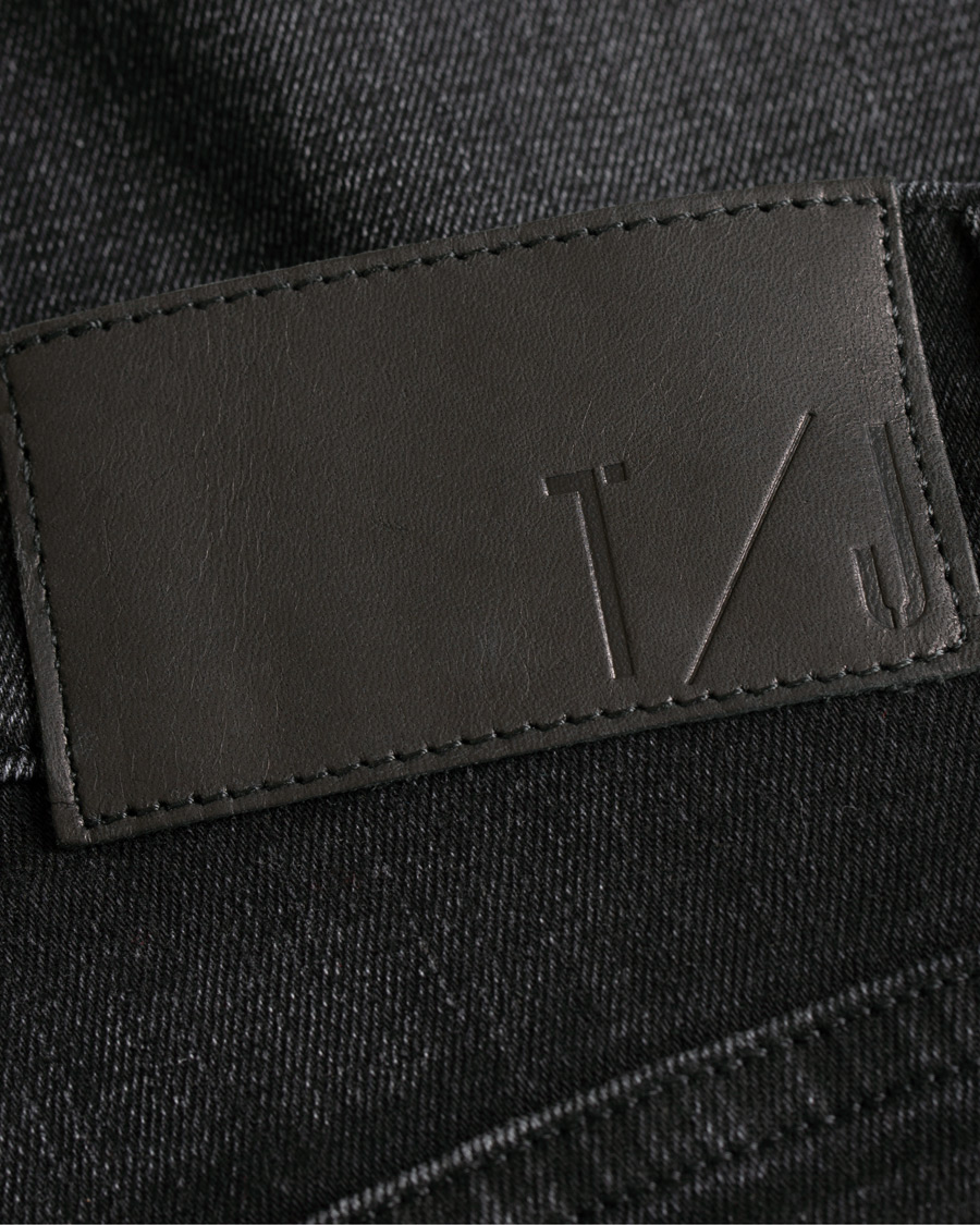 Mies | Farkut | Tiger of Sweden Jeans | Slim Gray Stretch Jeans Washed Black