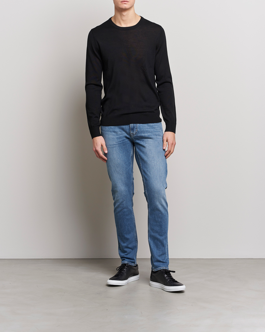 Mies | Farkut | Tiger of Sweden | Pistolero Guru Stretch Jeans Light Blue