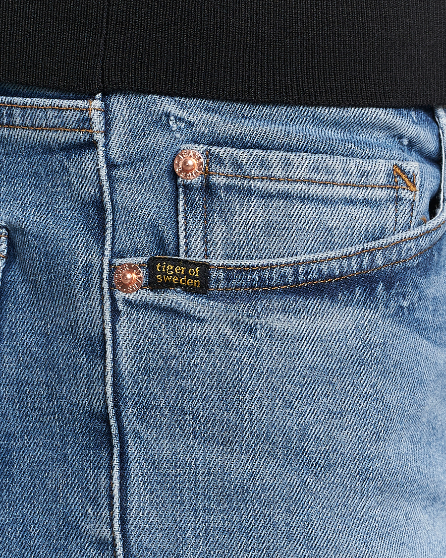 Mies | Farkut | Tiger of Sweden | Pistolero Guru Stretch Jeans Light Blue