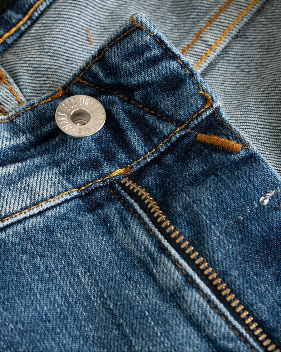 Mies | Farkut | Tiger of Sweden Jeans | Straight Lone Stretch Jeans Mid Blue