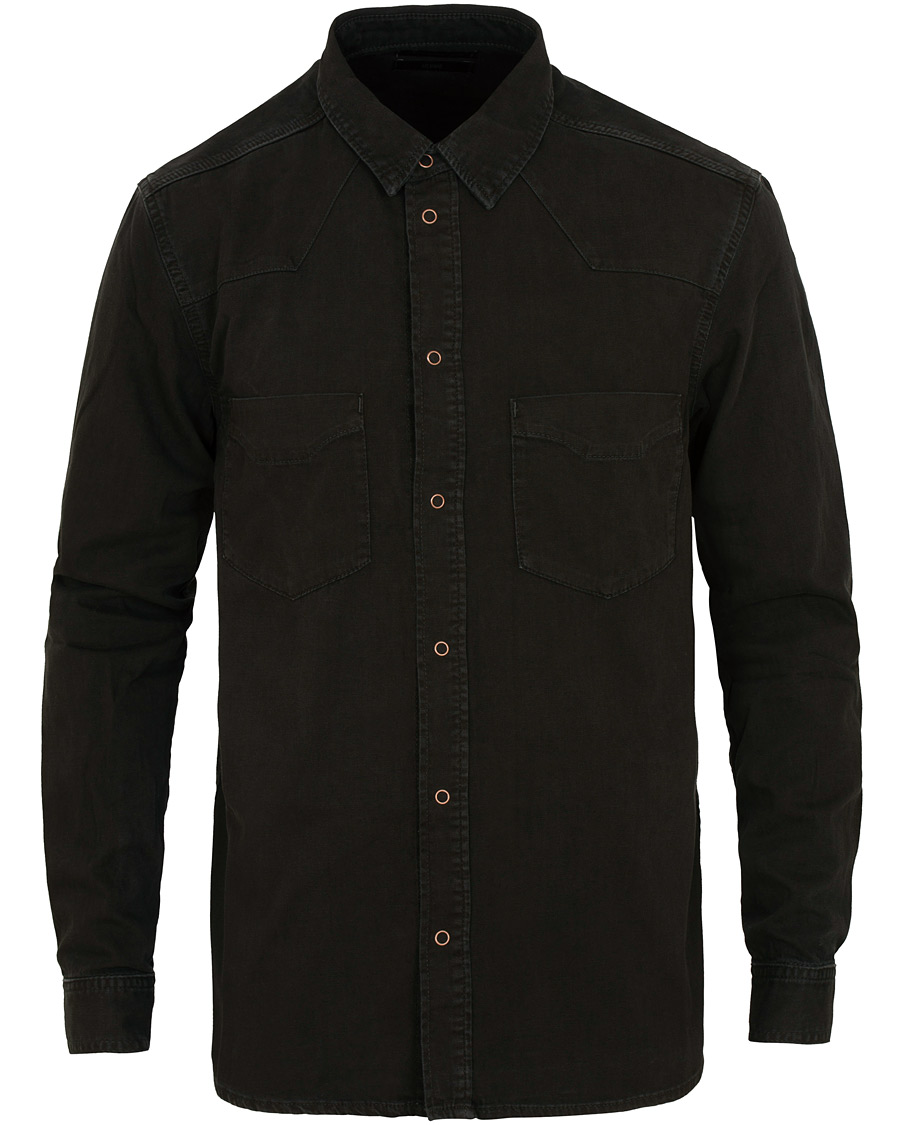 Mies | Kauluspaidat | Tiger of Sweden Jeans | Pure I Jeans Shirt Black