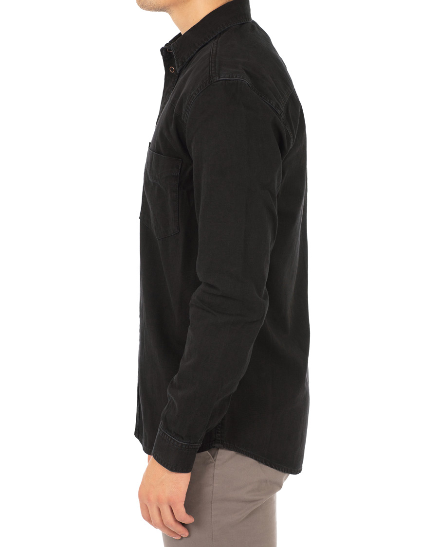 Mies | Kauluspaidat | Tiger of Sweden Jeans | Pure I Jeans Shirt Black