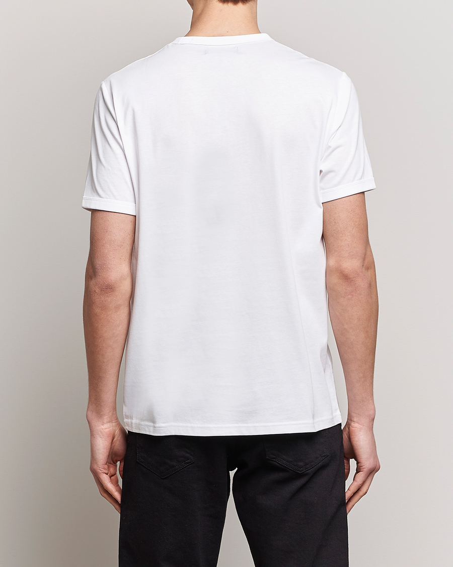 Mies | T-paidat | Fred Perry | Ringer Crew Neck Tee White