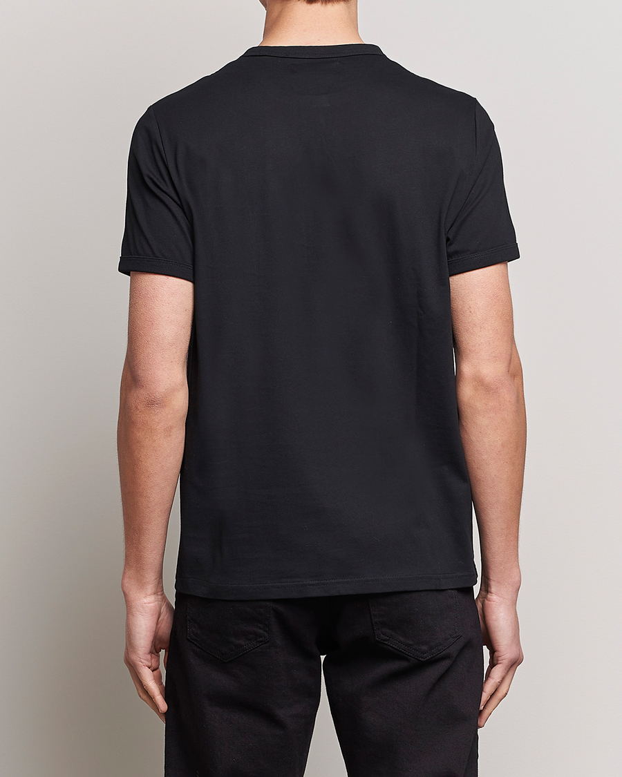 Mies | T-paidat | Fred Perry | Ringer Crew Neck Tee Black